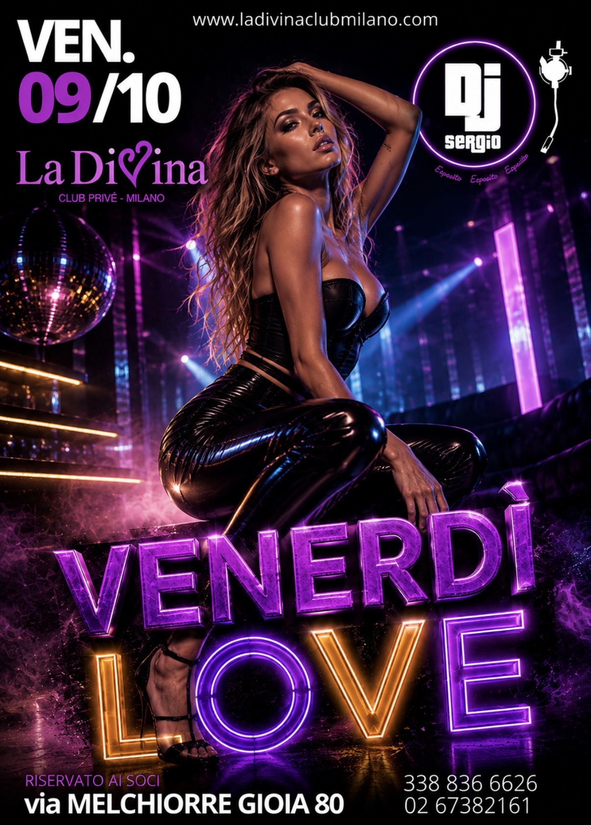 Venerdi sexy - La Divina Club Privè Milano