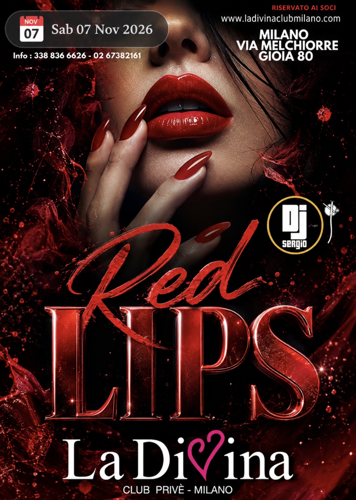 Red Lips - La Divina Club Privè Milano