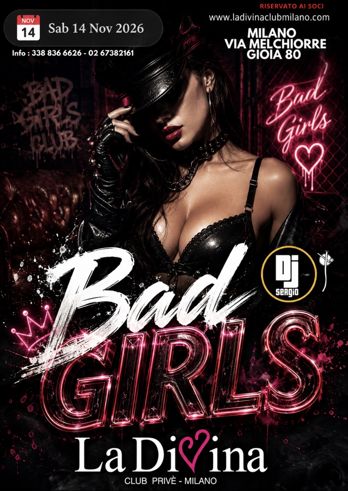 Bad Girls - La Divina Club Privè Milano