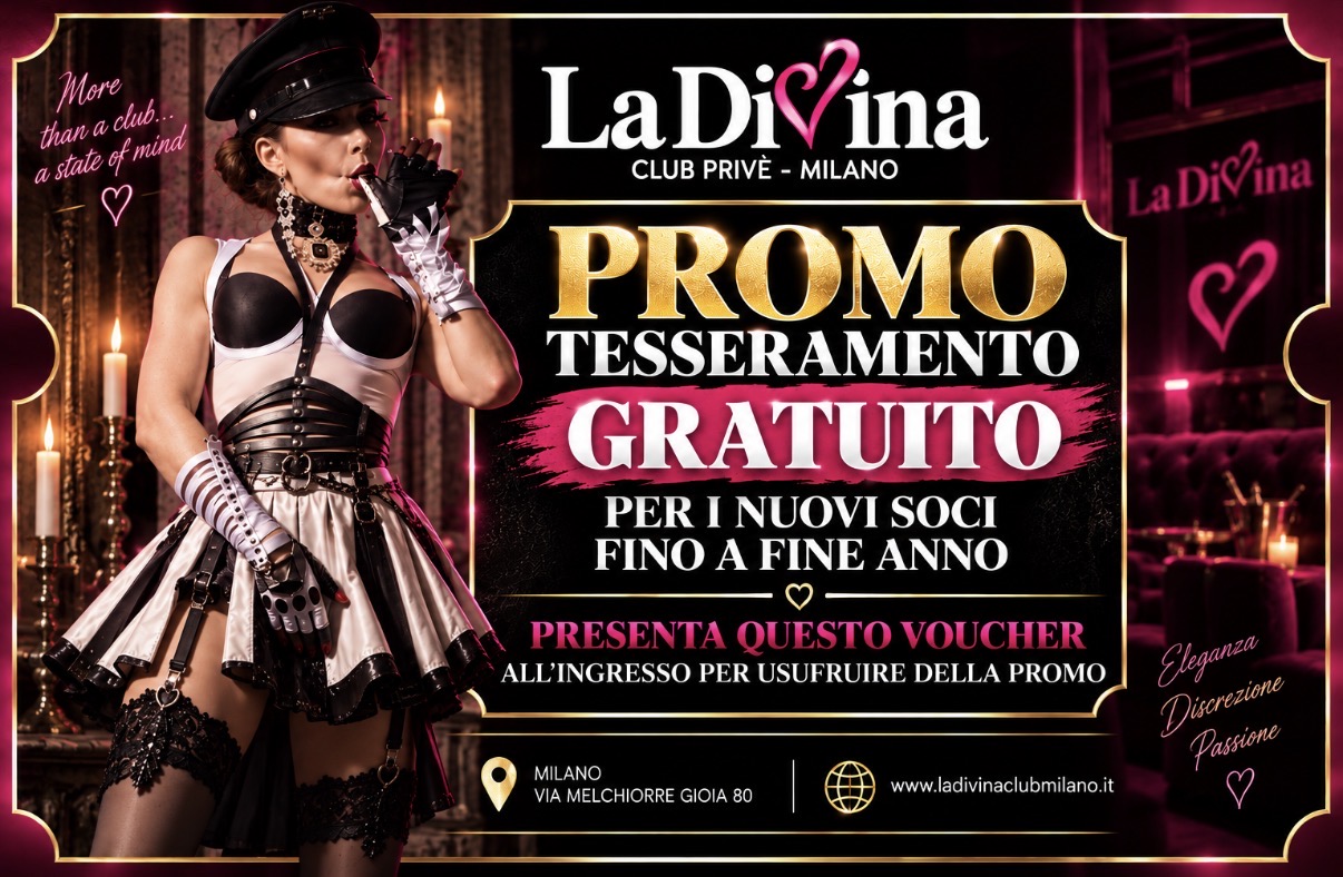 Voucher La DiVina Club Privè Milano